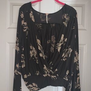 Free People Tie Top